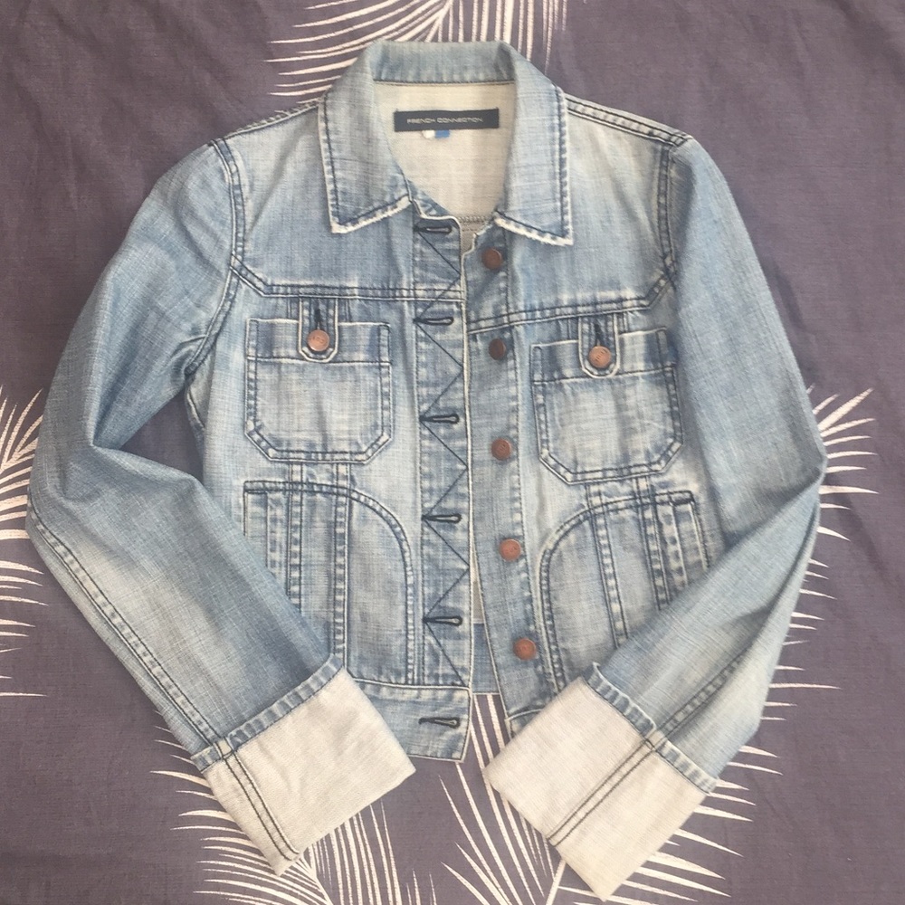 French Connection Jean Jacket - Size 4